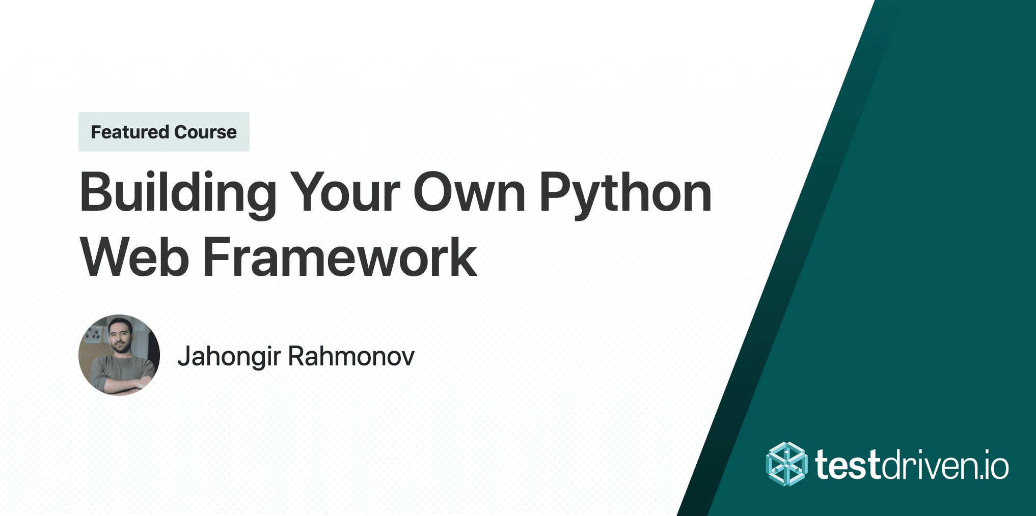 Building Your Own Python Web Framework TestDriven.io