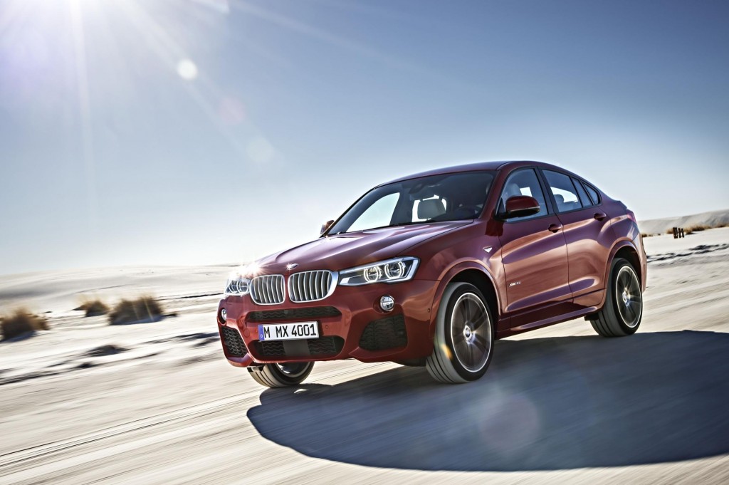 BMW X4 SPORTS ACTIVITY COUPE AND M4 CONVERTIBLE MAKE WORLD DEBUT