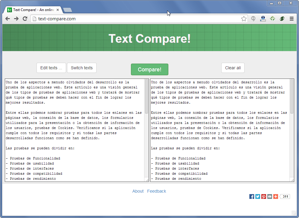 Notepad++. Cómo comparar 2 archivos de texto. Testeando Software