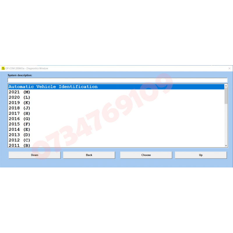 Tester Auto Dedicat 2021 / Romana 2015