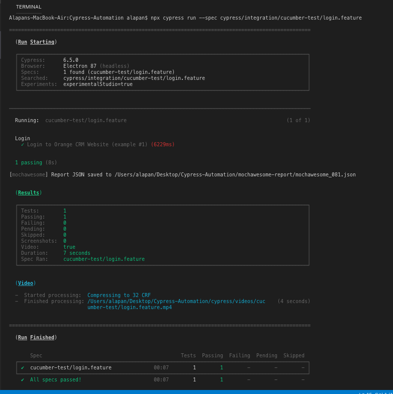 How to use Cypress with Cucumber BDD (Cypress 10 Upgrade)