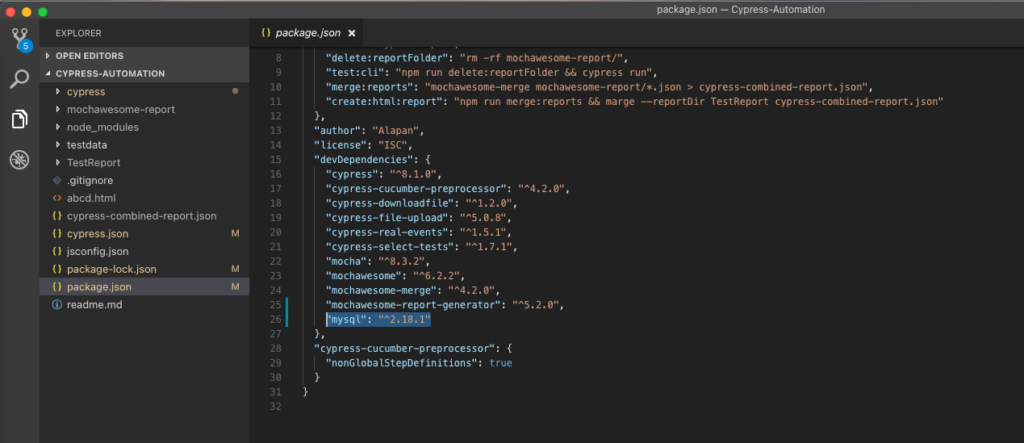 How to perform Database Testing (SQL) in Cypress TestersDock