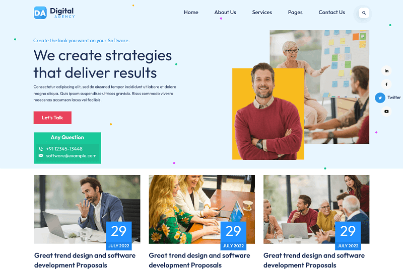 7 Best Free Digital Agency WordPress Themes In 2024 Testerwp