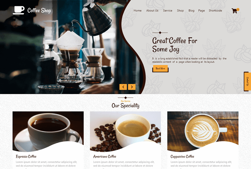 7 Best Free Coffee Shop WordPress Themes In 2024 Testerwp