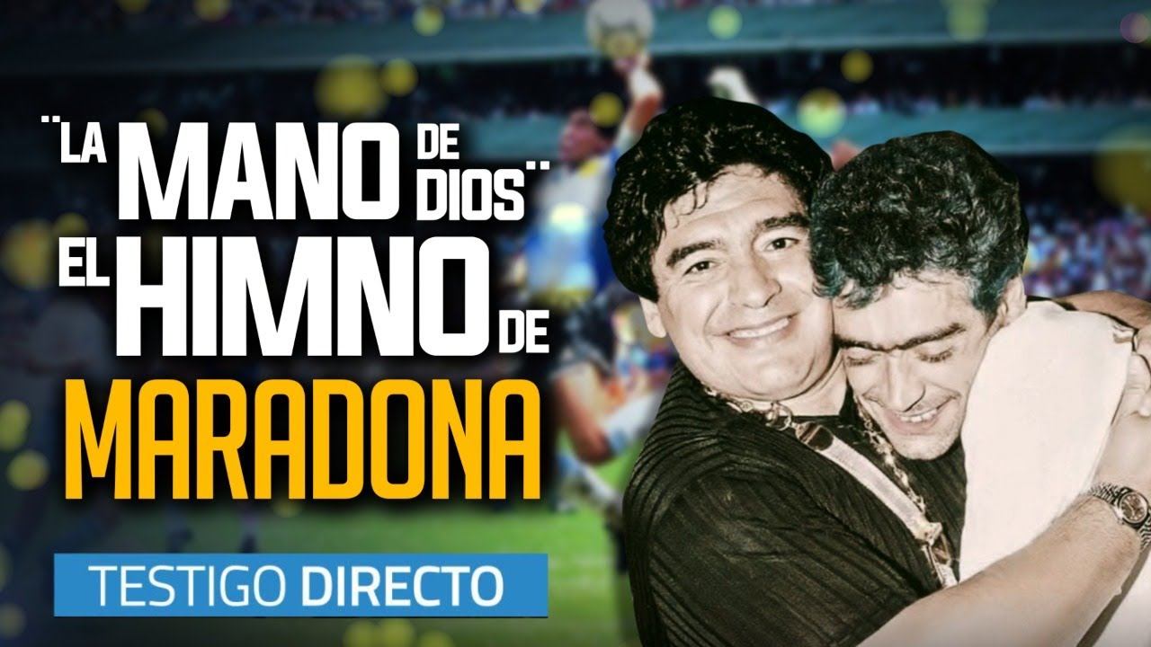 INRI «La mano de Dios», la canción a Maradona. TESTIGO DIRECTO