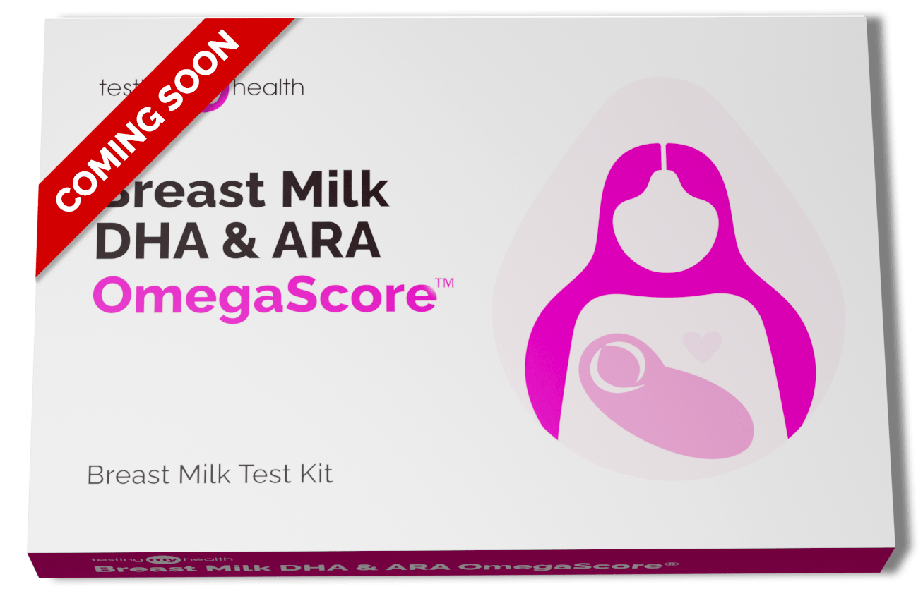 DHA/AA Breast Milk Test Kit TestingMyHealth