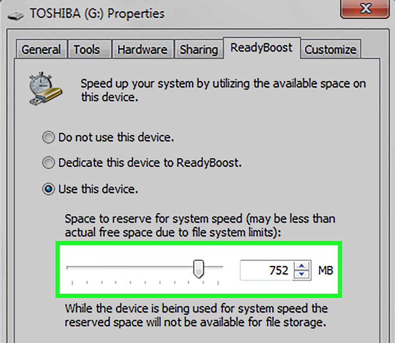 Speed Up Windows 7 with ReadyBoost » Speed Test