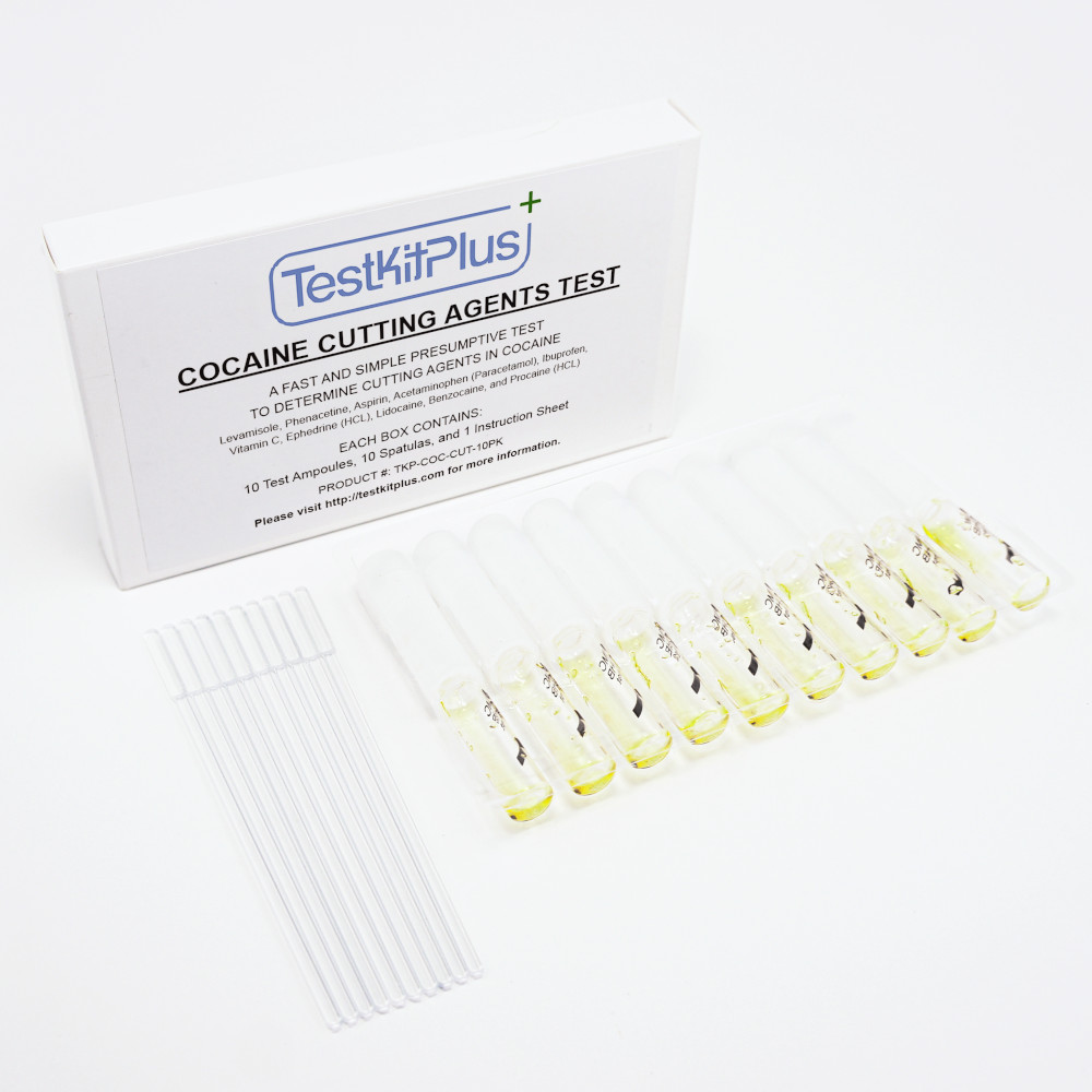 Cocaine Cuts Test Kit Test Kit Plus