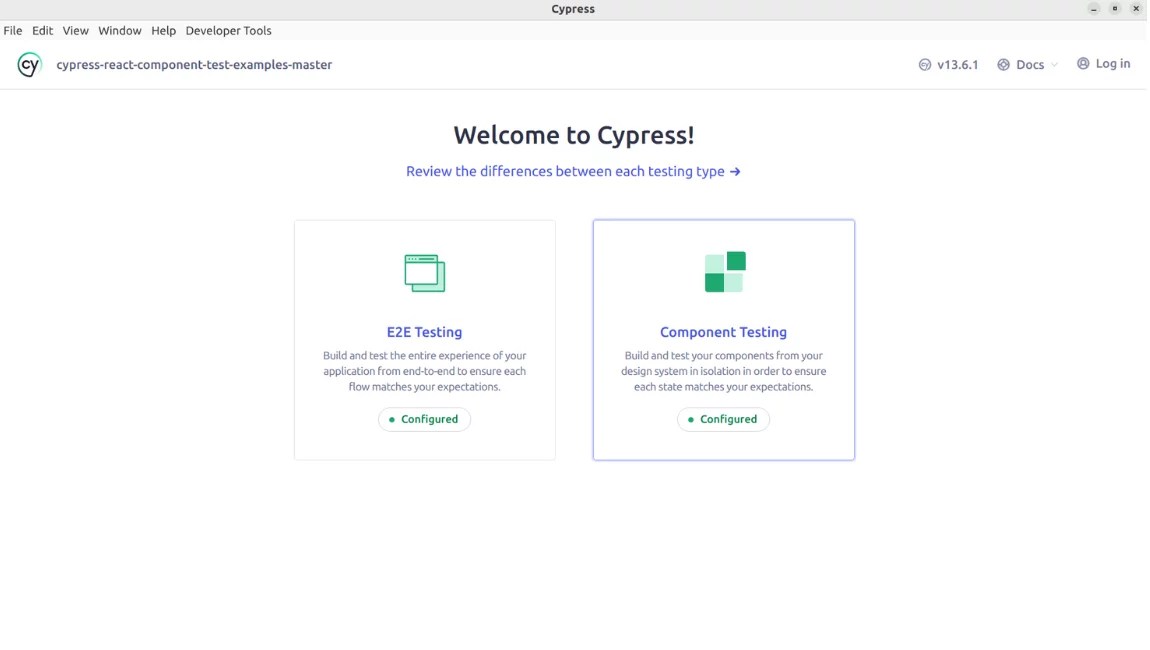 Cypress Component Testing and its Implementation (React Example
