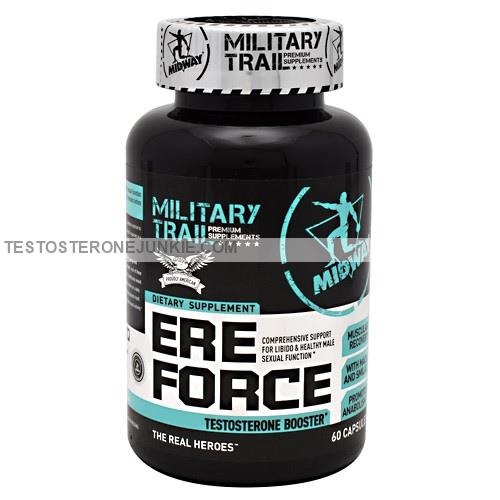Midway Labs Military Trail EREFORCE Testosterone Booster Review • T E S