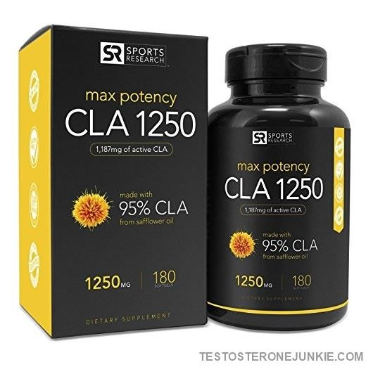 My Sports Research Max Potency CLA 1250 Fat Burner Review • T E S T O S