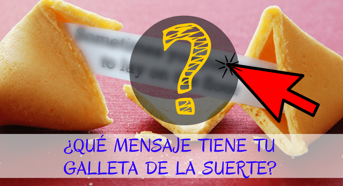 TEST DE ENTRETENIMIENTO ¿Qué mensaje tiene tu galleta de la fortuna
