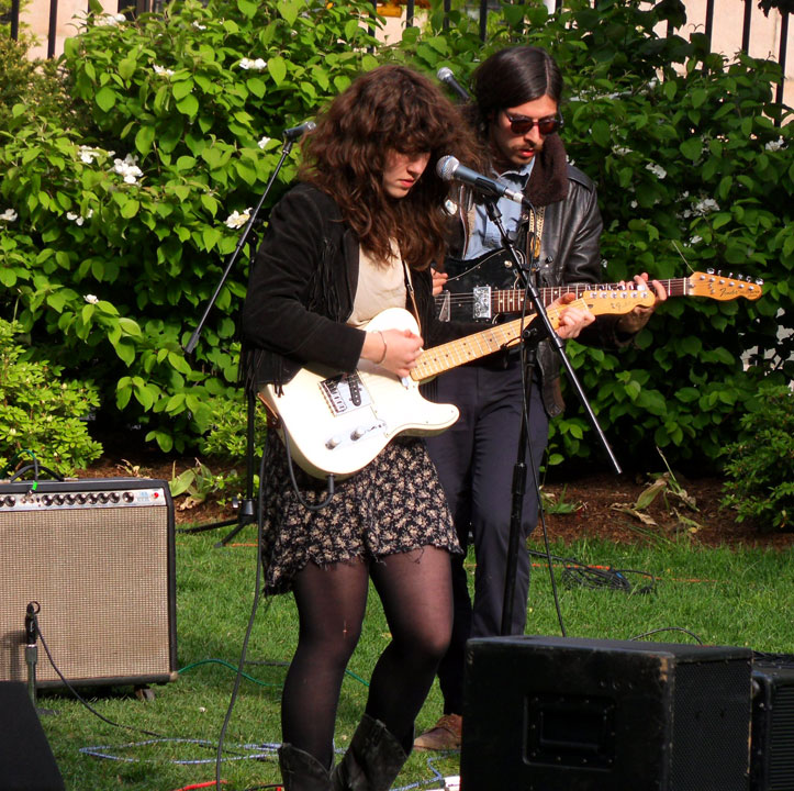Bush Tetras at Barnard College WBAR BBQ April 28, 2012 pics by Jefe