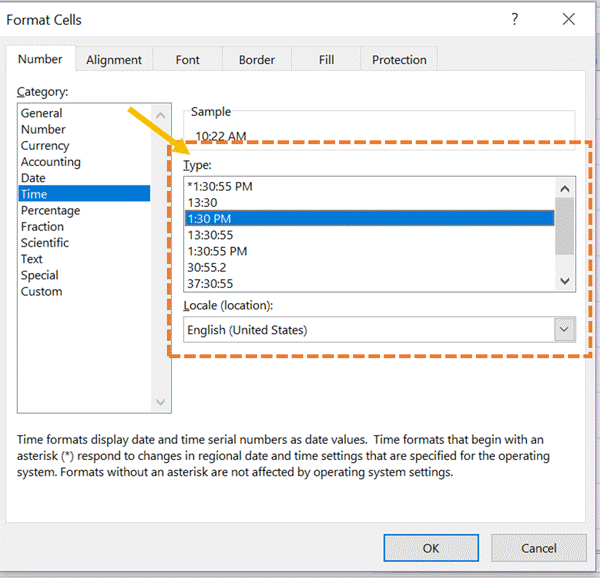 How to customize the Time Format Excel 2016 Tutorial