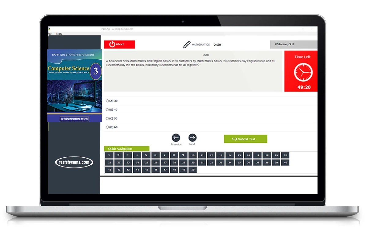 JSS3 Computer Science Mock Exam Questions Online Practice Teststreams