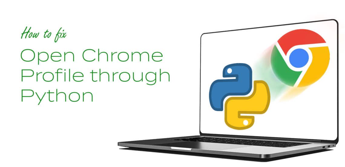 How to Open Chrome profile through Python Testup