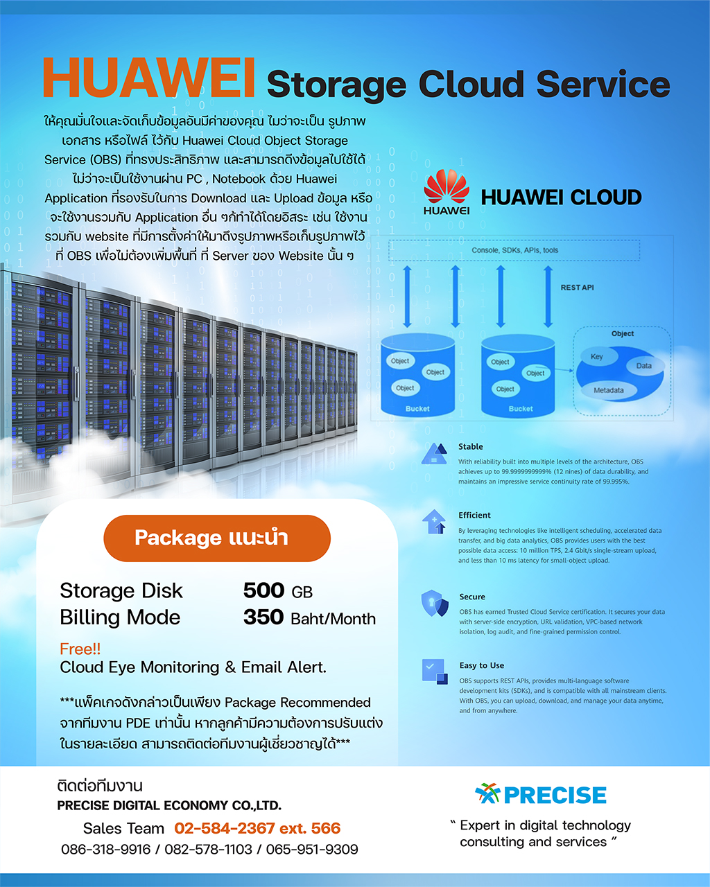 Cloud Storage Precise Digital Economy