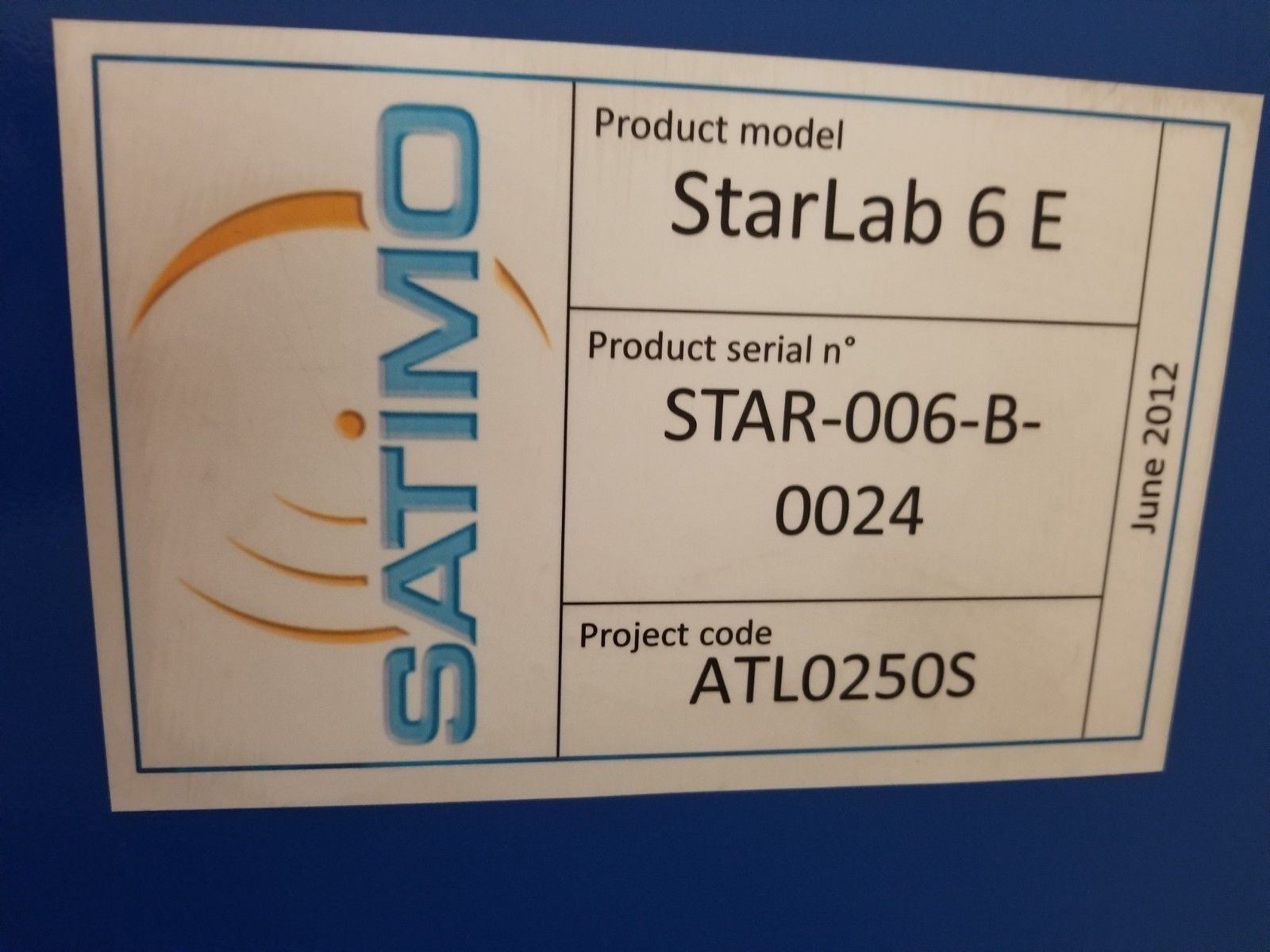 Satimo StarLab 6 E Antenna Pattern Measurement System