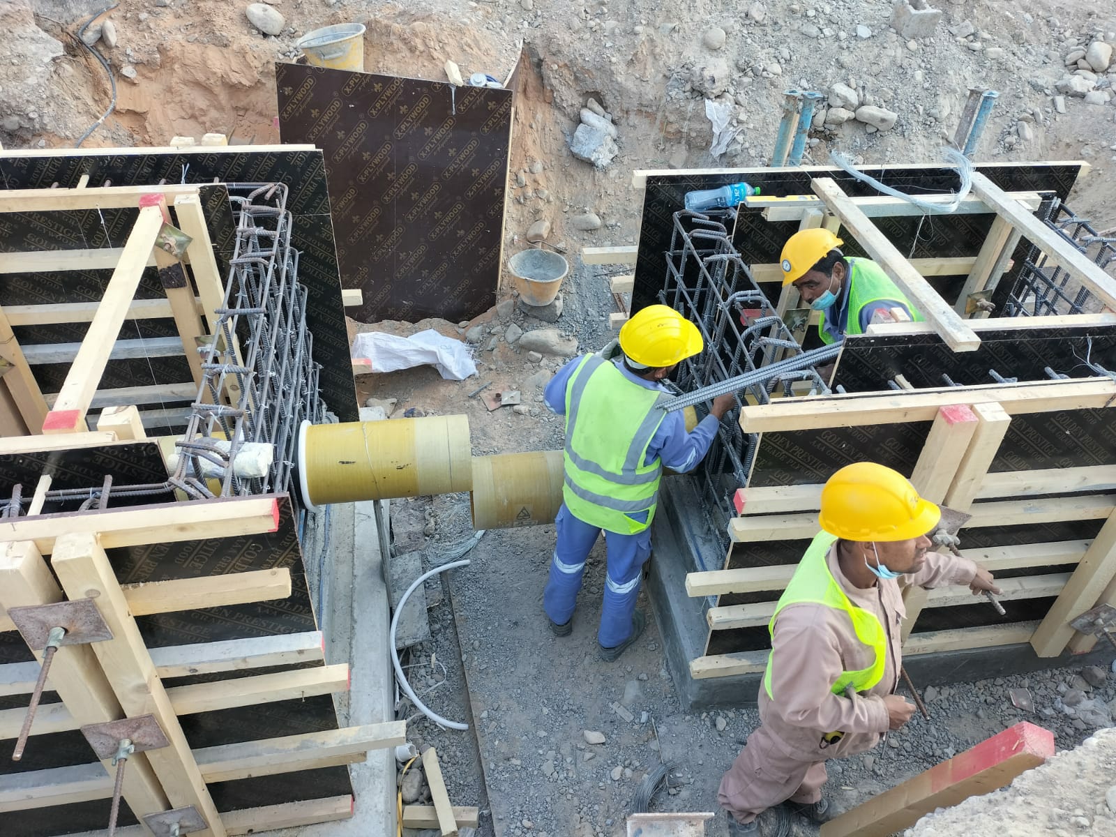 GRE GRP UPVC HDPE Pipe Laying Dubai UAE TETCON