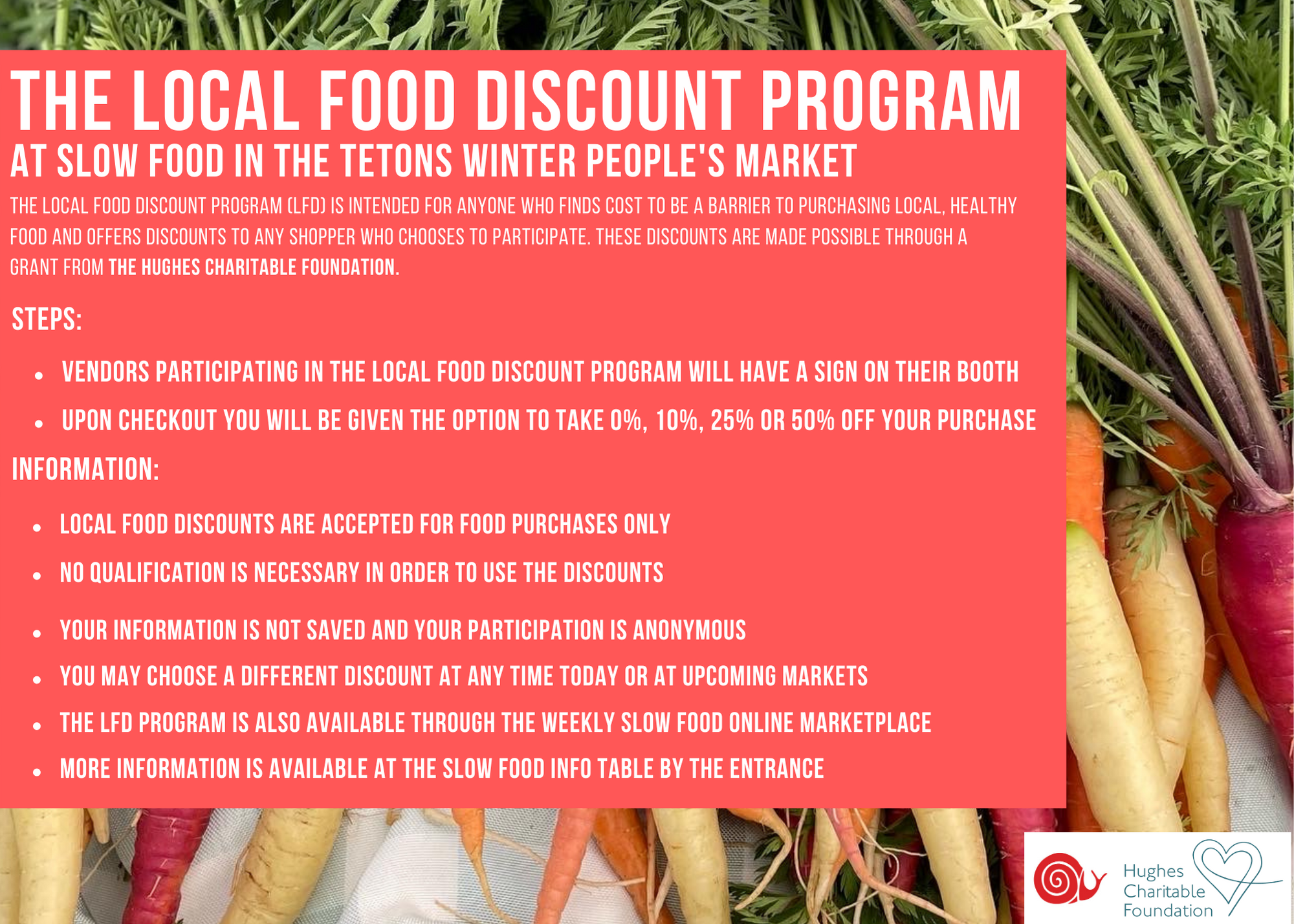 Front side SLOW FOOD IN THE TETONS