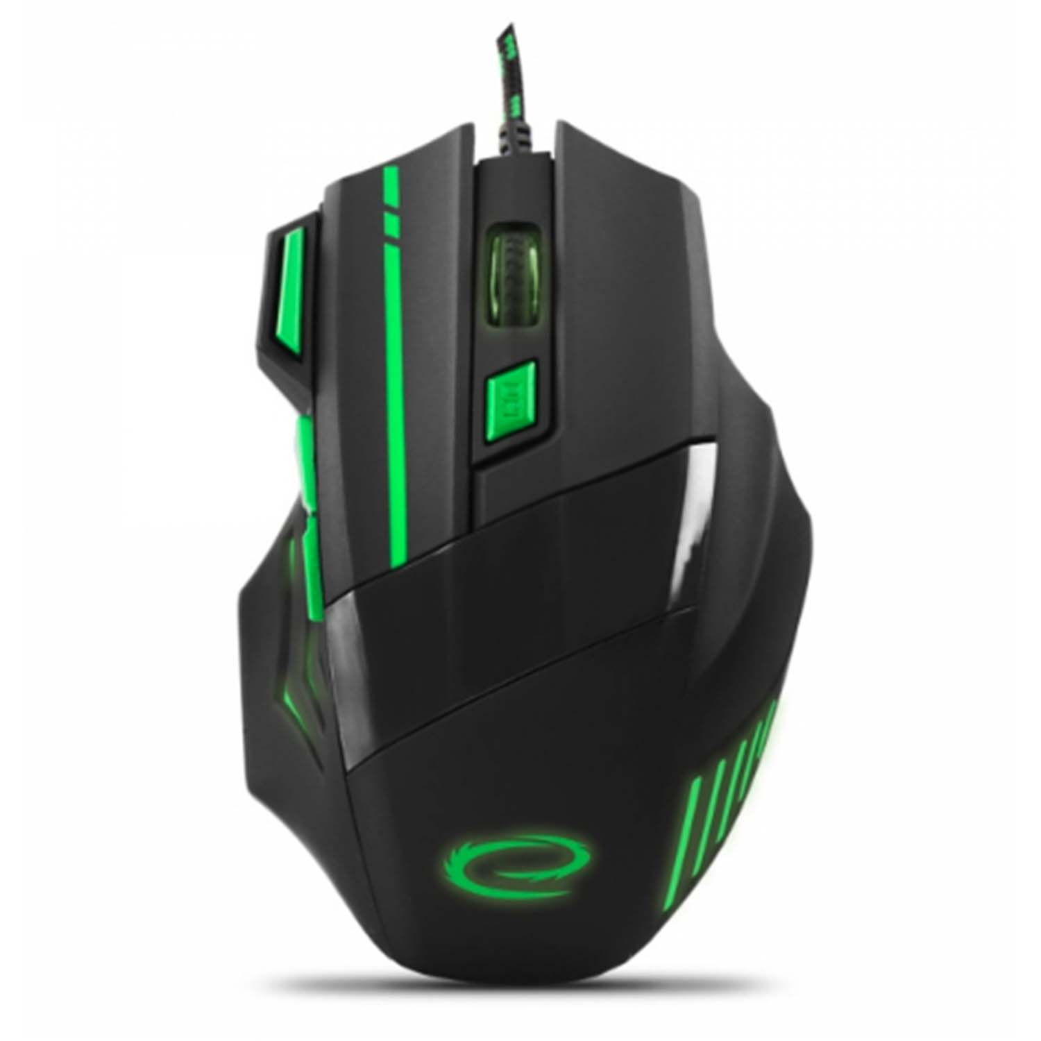 Esperanza EGM201G Gaming Mouse, Green Tetrabyte.gr