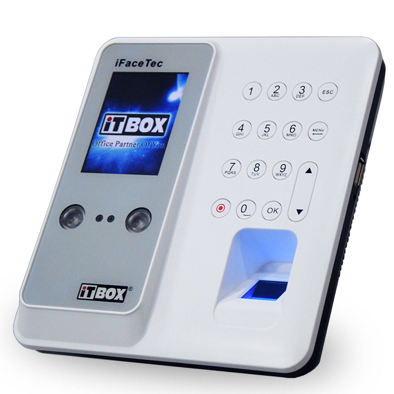 Face Recognition & Fingerprint Time Attendance System iFaceTec, Face