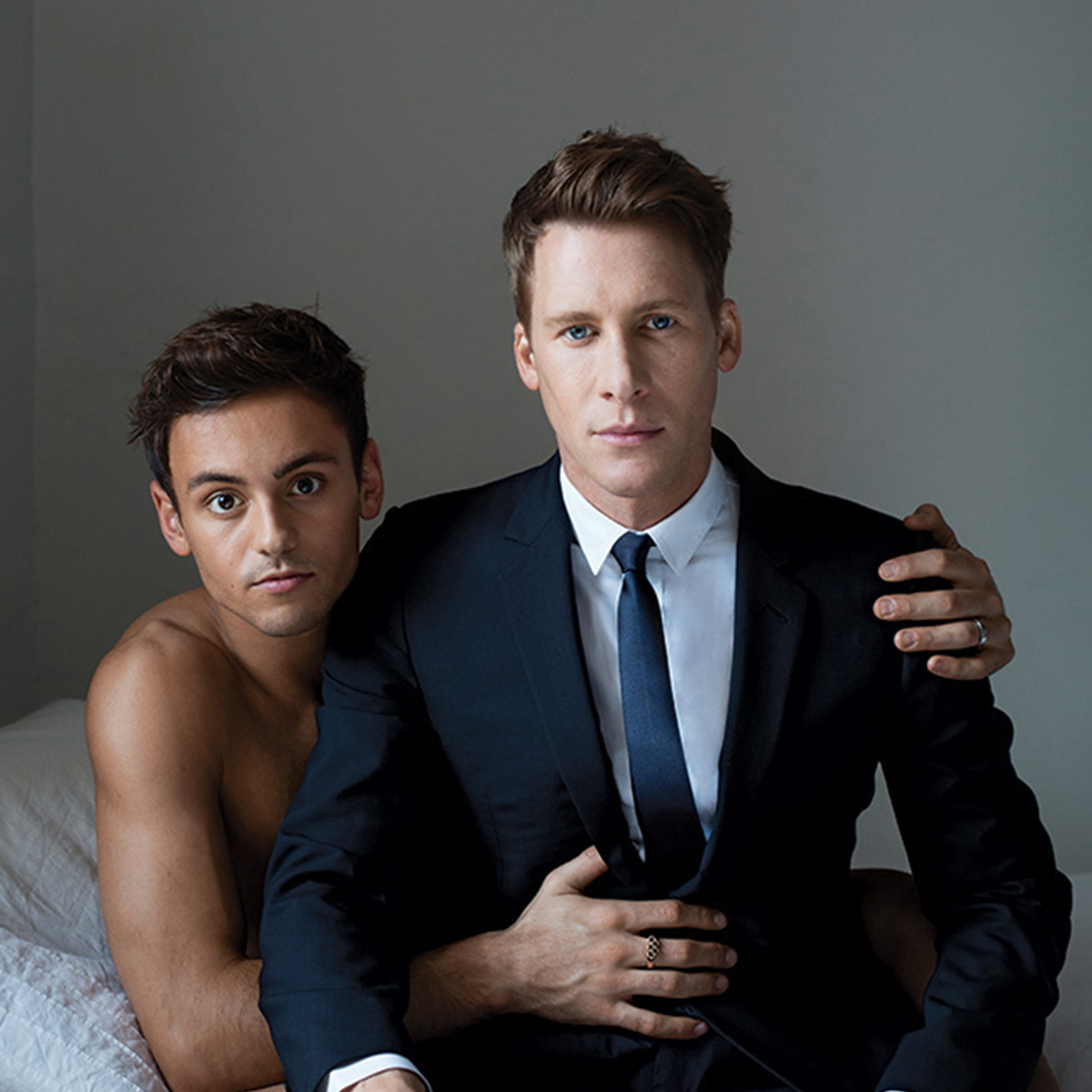Tom Daley et Dustin Lance Black sont dans le "Love Issue" de Out