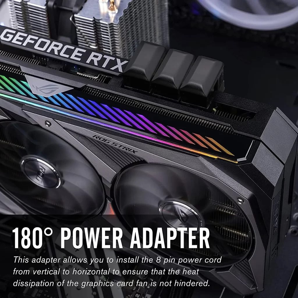 EZDIY Reverse 8 Pin 180° GPU Connector 3 Pack Teutonick