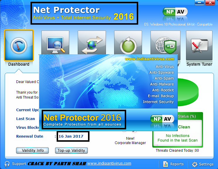 Net Protector 2016 Crack Technical Elias Virus