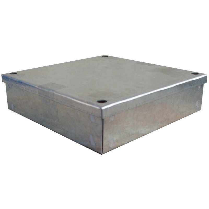 ESR 4x4x2" (100x100x50mm) Galvanised Adaptable Box Plain Side GP442