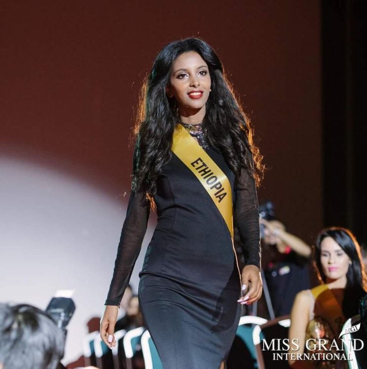 Ethiopia’s Selamawit Teklay at Miss Grand International 2017