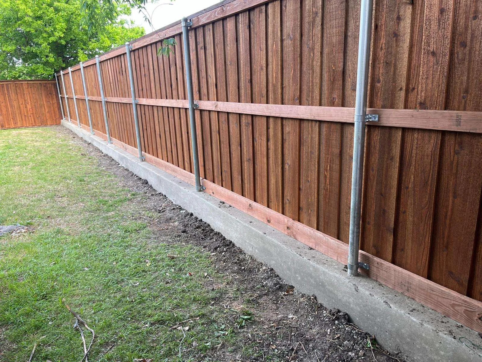 Fence Footing TexTex Concrete