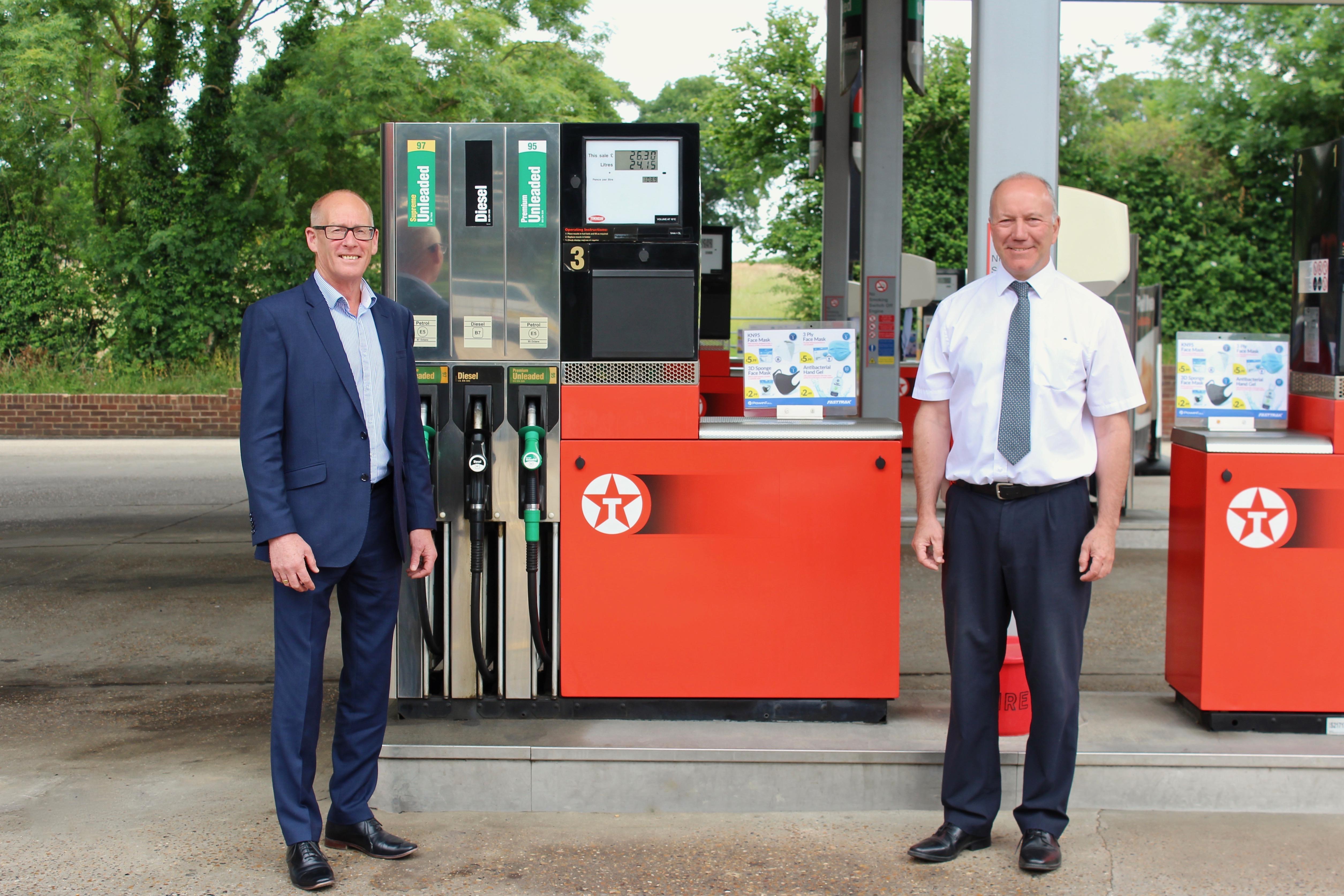 Texaco UK Elite Garages renews all their sites with the Texaco brand