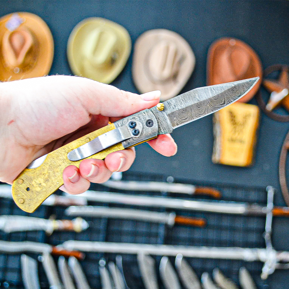 Folding Knife kit set 1 Texan Knives