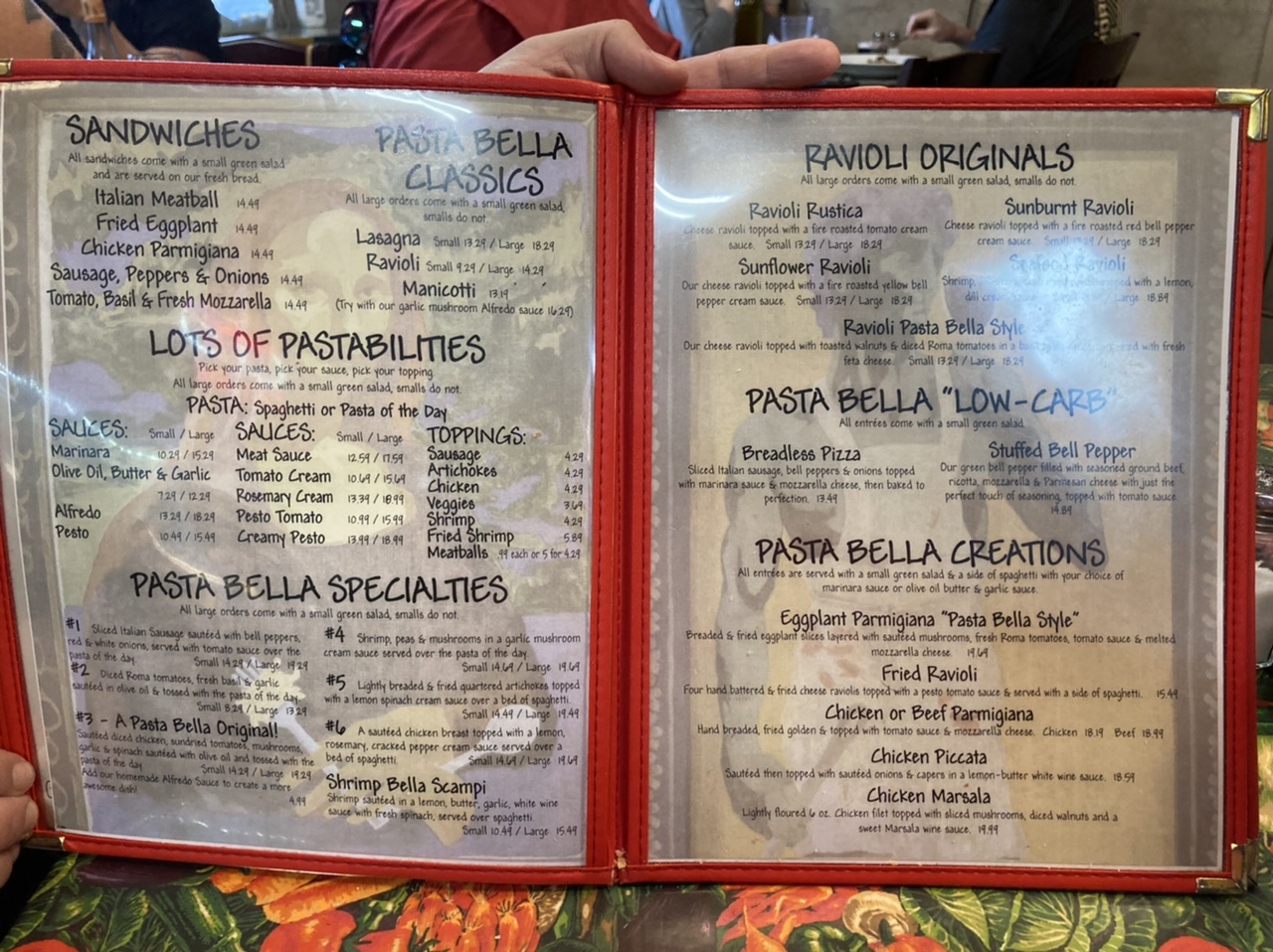 Pasta Bella Restaurant Fredericksburg, TX Texas Bite & Sip