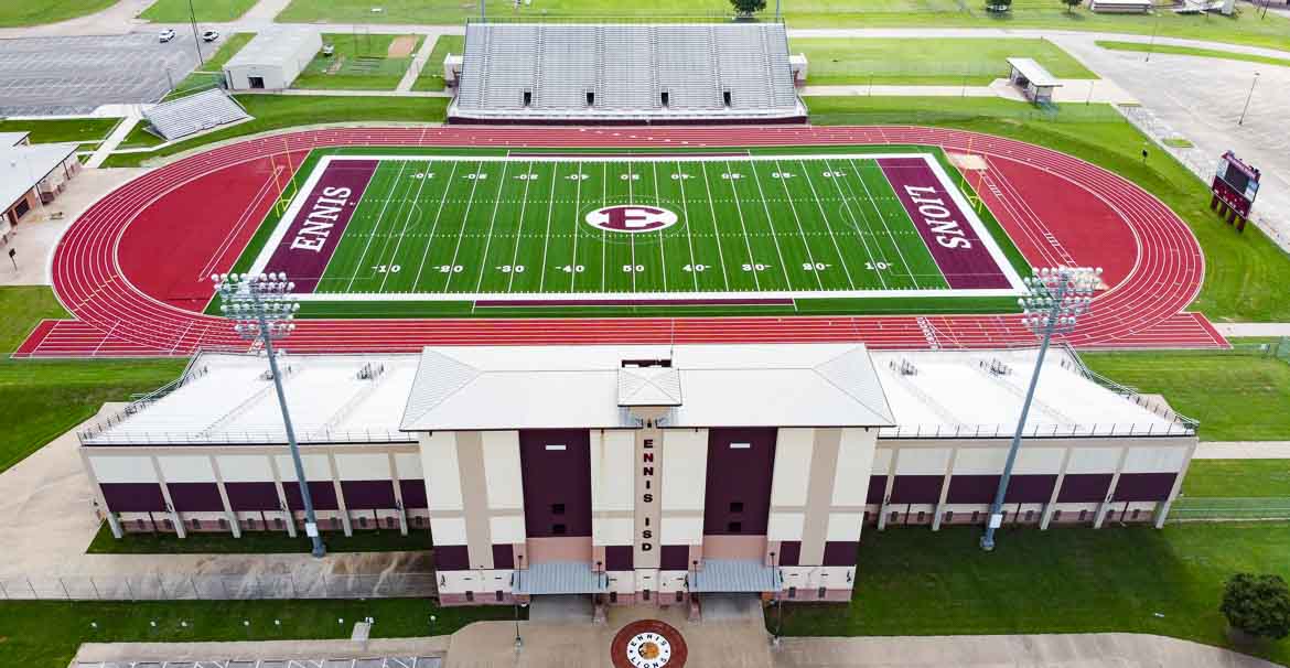 Lion Memorial Stadium Ennis, Texas