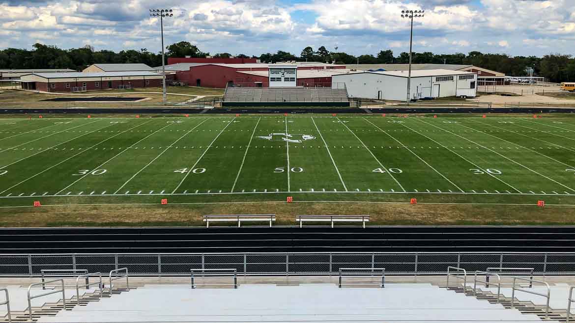 Panther Stadium; Normangee;, Texas;