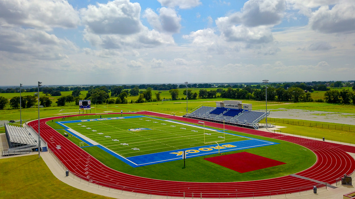 Eagle Stadium; Brock;, Texas;