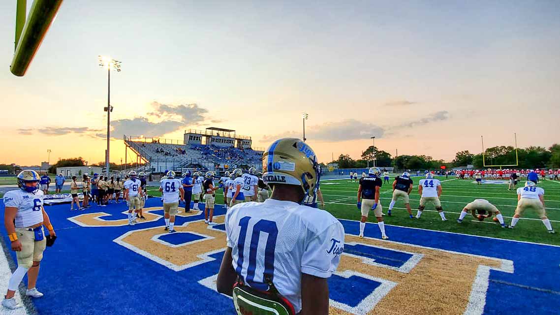 Tiger Stadium; Rockdale;, Texas;