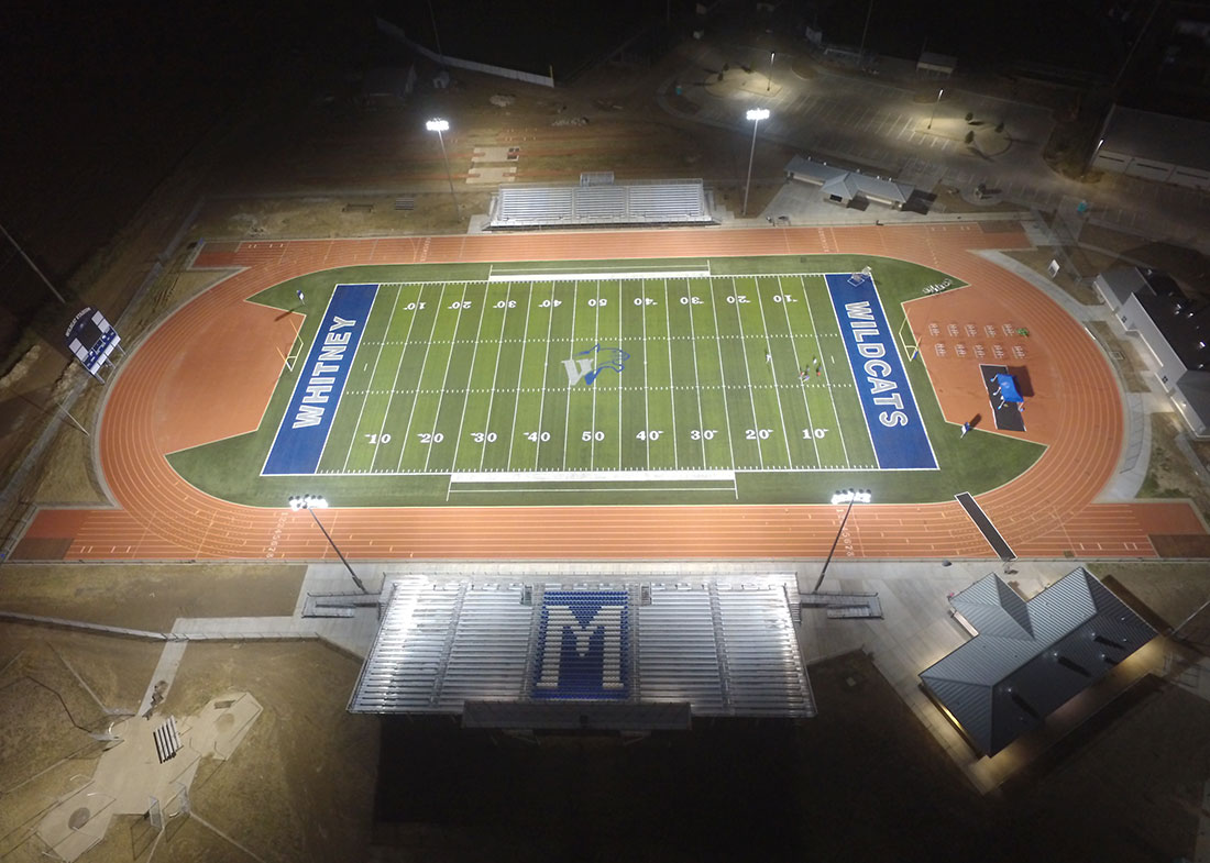 Wildcat Stadium Whitney, Texas