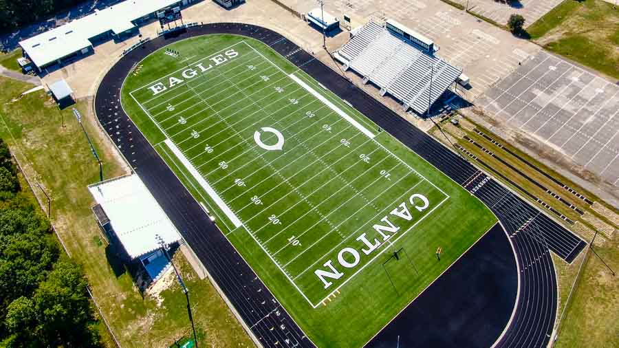 Norris Birdwell Stadium ; Canton;, Texas;