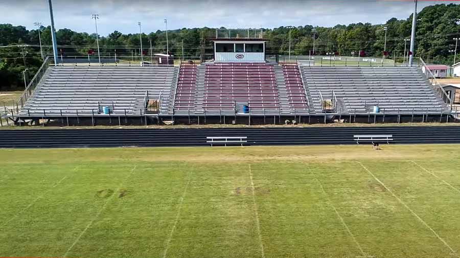 Grapeland Sandies Stadium ; Grapeland;, Texas;