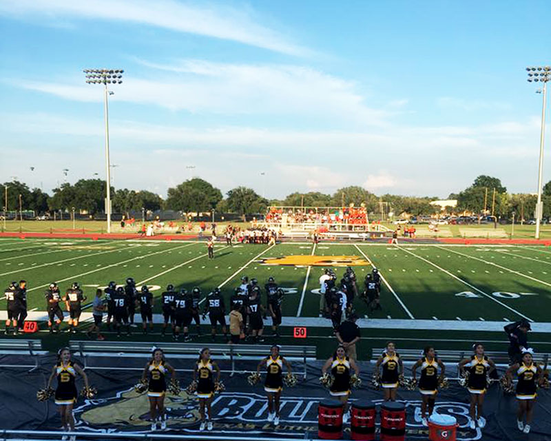 Tiger Stadium; Brackettville;, Texas;