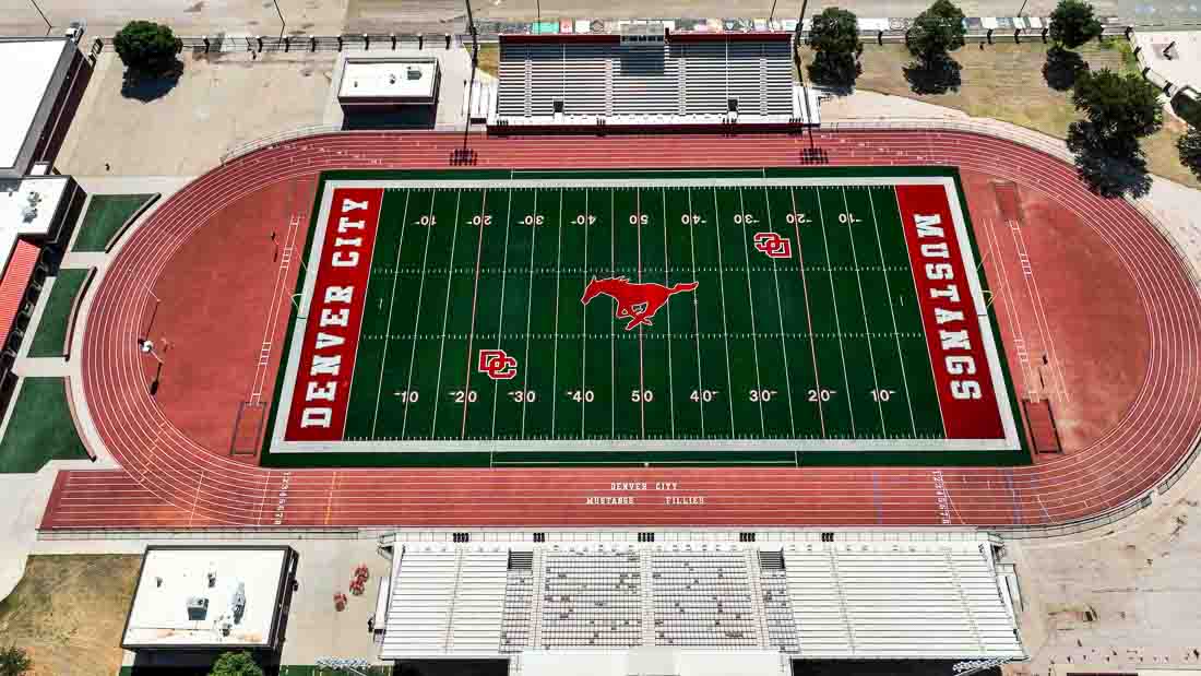 Mustang Stadium; Denver City;, Texas;