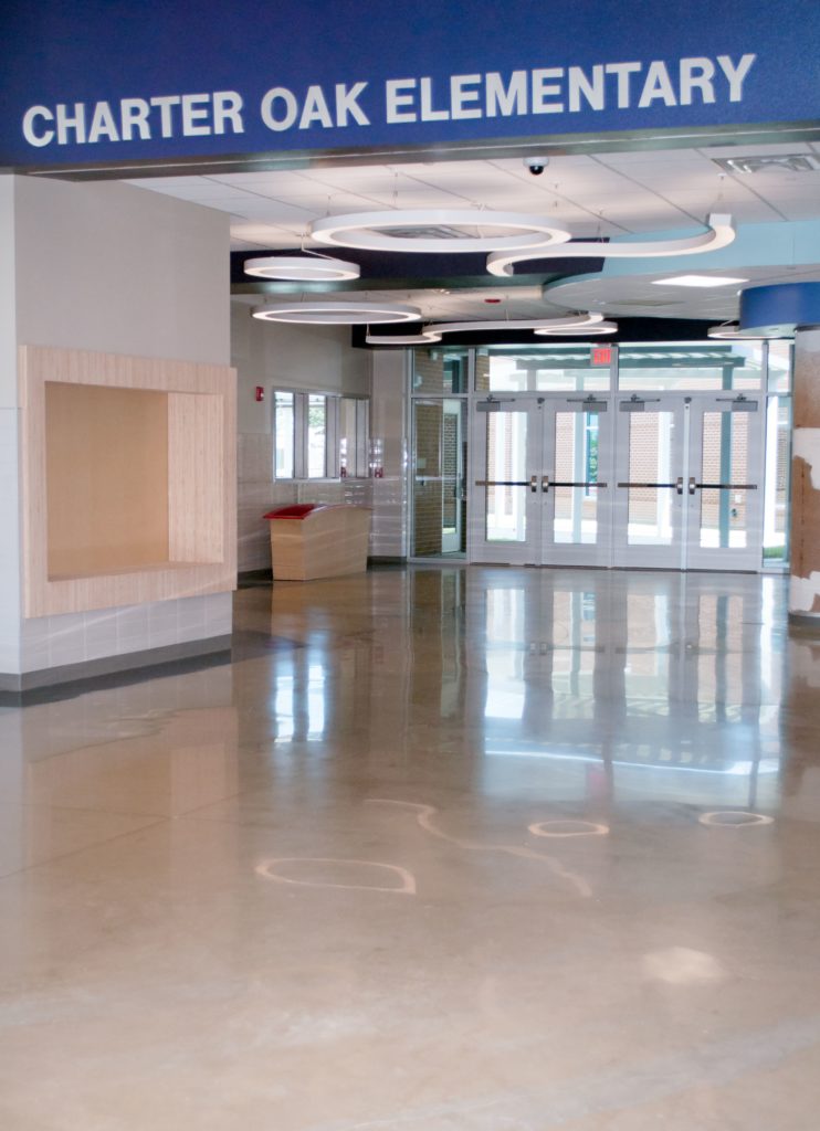 Charter Oak Elementary – Texas Bomanite
