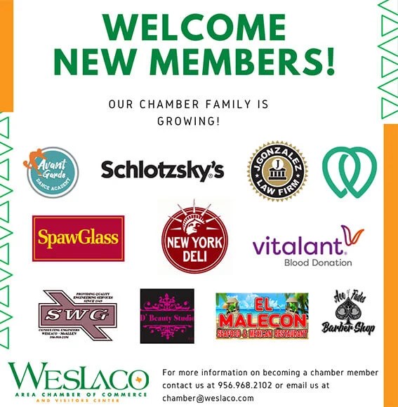 Weslaco Chamber New Members! Texas Border Business