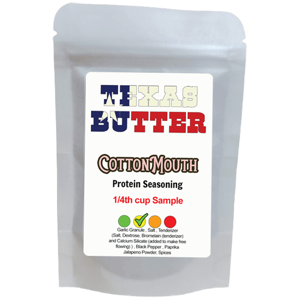 Cottonmouth Sample Texas Butter
