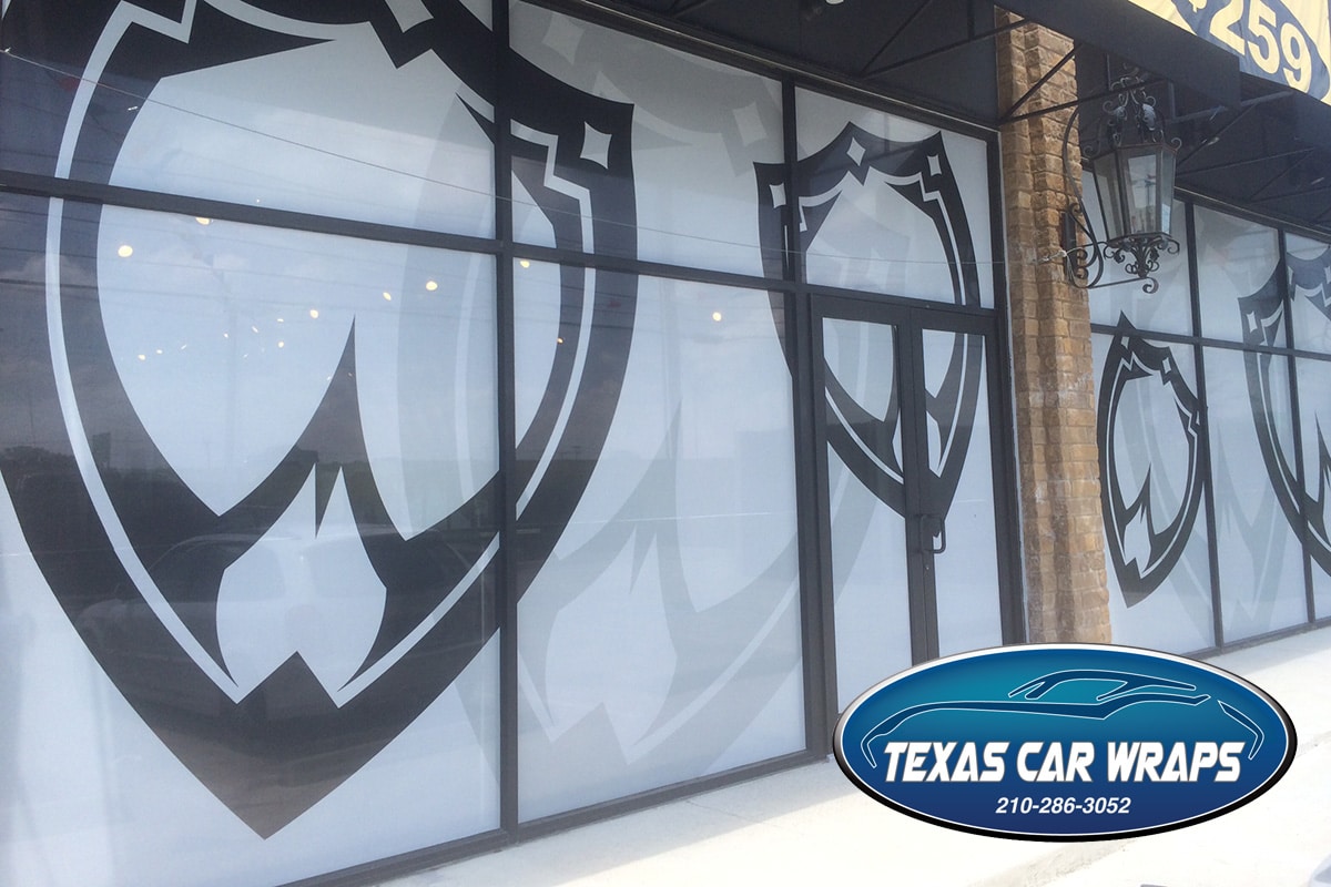 Custom Window Graphics for Storefronts