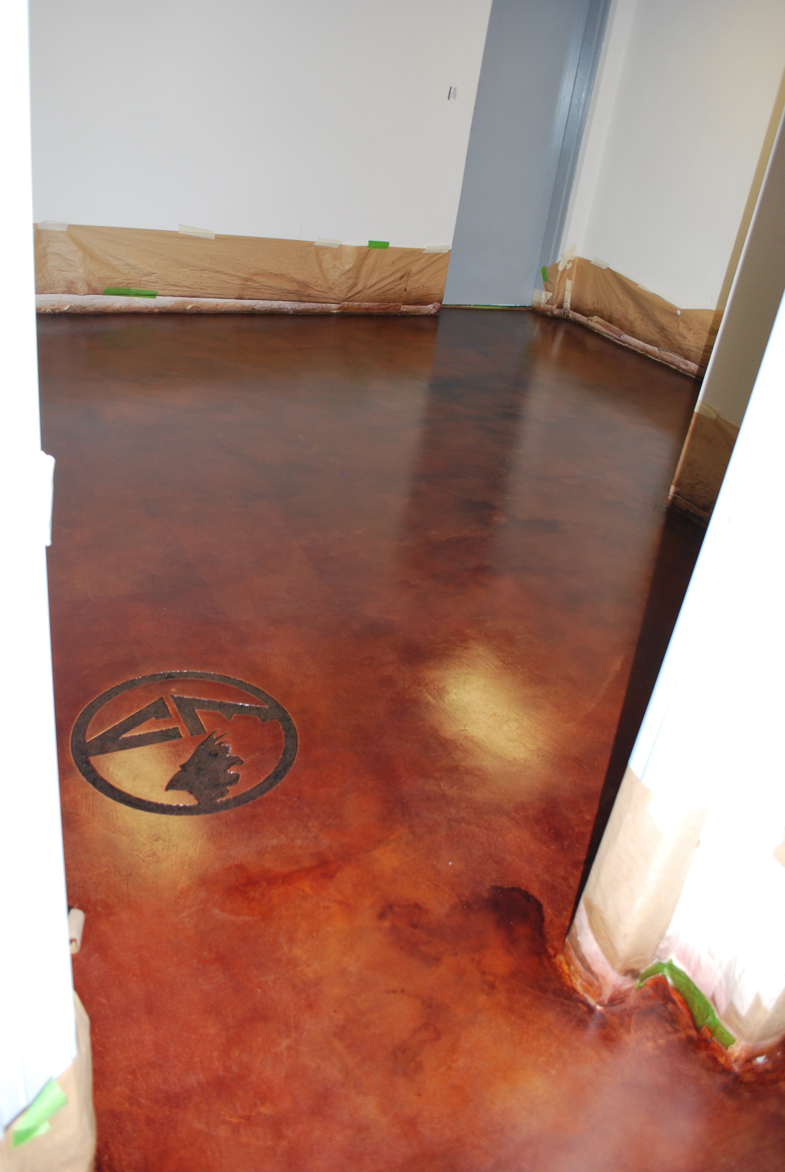 Micro Finish Acid Stain Irving, TX ESR Decorative Concrete Experts