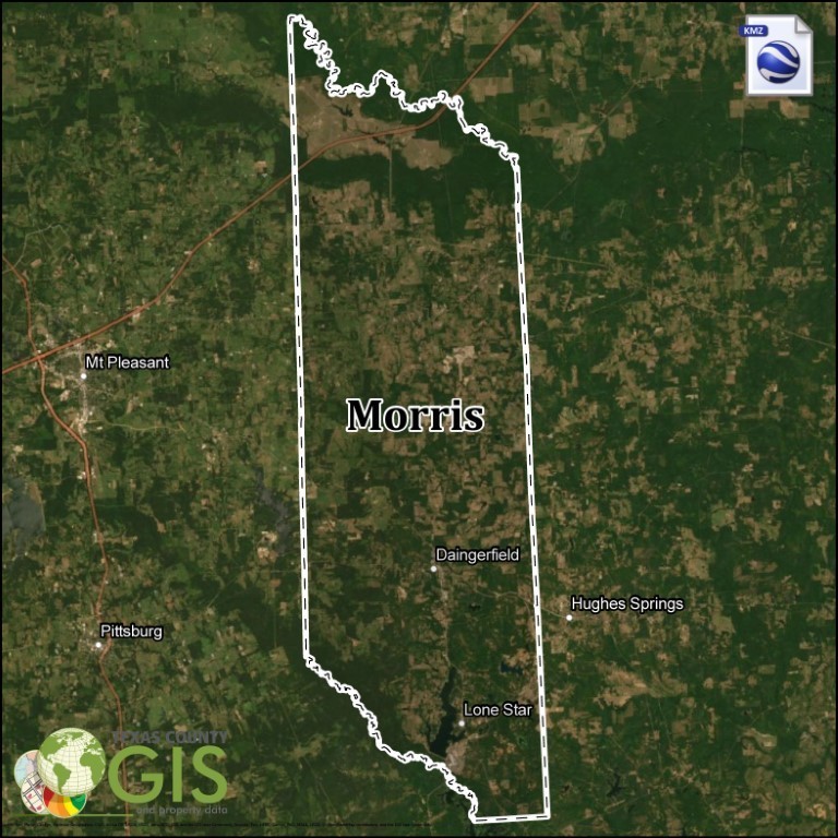 Llano County KMZ and Property Data Texas County GIS Data